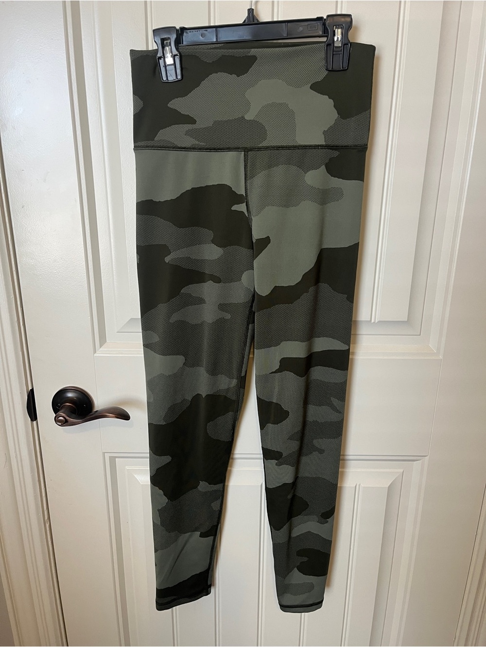 aerie Olive Green Camo High-Waist Leggings